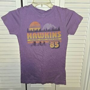 Live and Tell Girl's L Stranger Things Tee